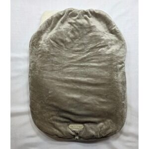 JJ Cole Bundle Me Tan Colored Car Seat Cover / Warmer